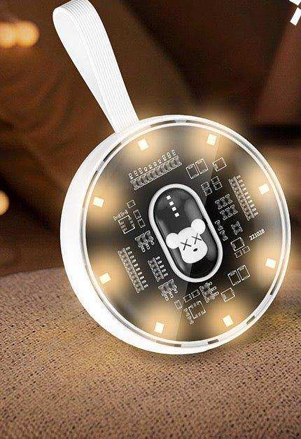 TUTT P3 Power Bank 10,000mAh Portable Charger Fast Charging Built-in 3 Cables Mini Powerbank With LED Night Light for iPhone Samsung Huawei - www.Shopthatapp.com