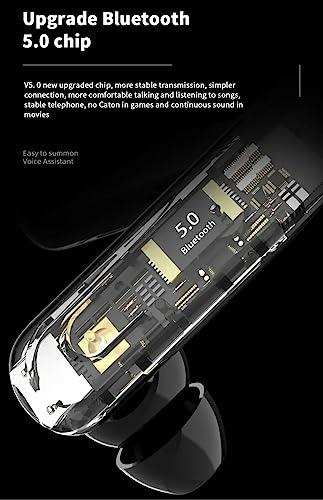 TUTT Right Ear Hook with Microphone BT 5.1+EDR Handsfree Earphones Single Ear Hook HD Call Business | Driving | 15 Hrs Call and Music | iOS Android - www.Shopthatapp.com