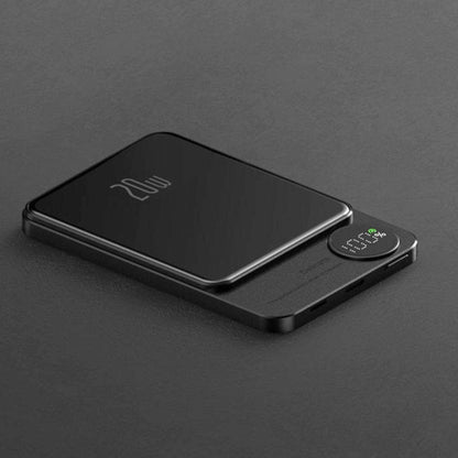 TUTT S11 10,000mAh MagSafe Wireless Power Bank – USB-C PD 20W, LED Display, iPhone Compatibl - www.Shopthatapp.com