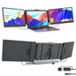 TUTT 12” Portable Monitor Triple Screen Extender Built-in Stand and Speakers | All Devices Compatible with Converter Cable (H5 Included) S2 Mini