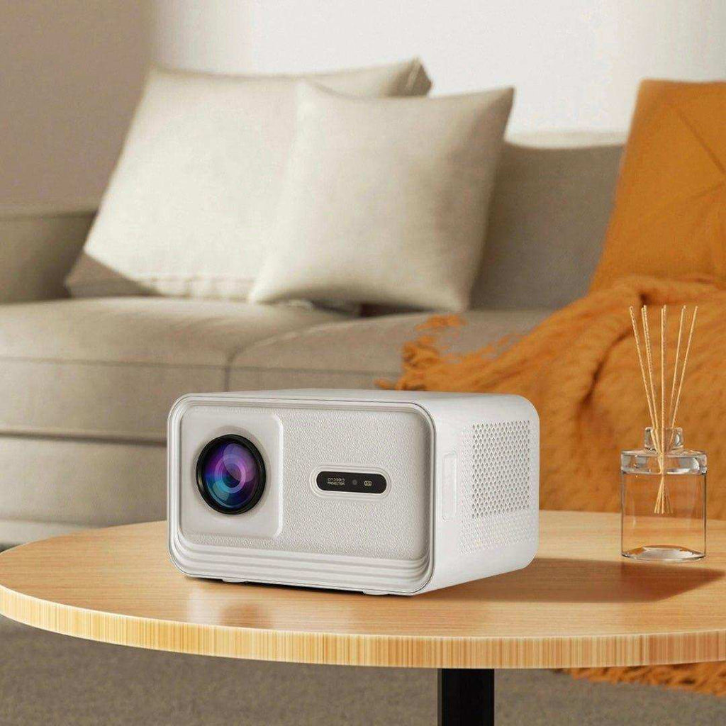 TUTT S24 Ultra Smart Home Theatre Cinematic Projector Auto Focus Keystone & APPs 4K | Android TV WiFi and Bluetooth, Netflix/YouTube Built-in Apps - www.Shopthatapp.com