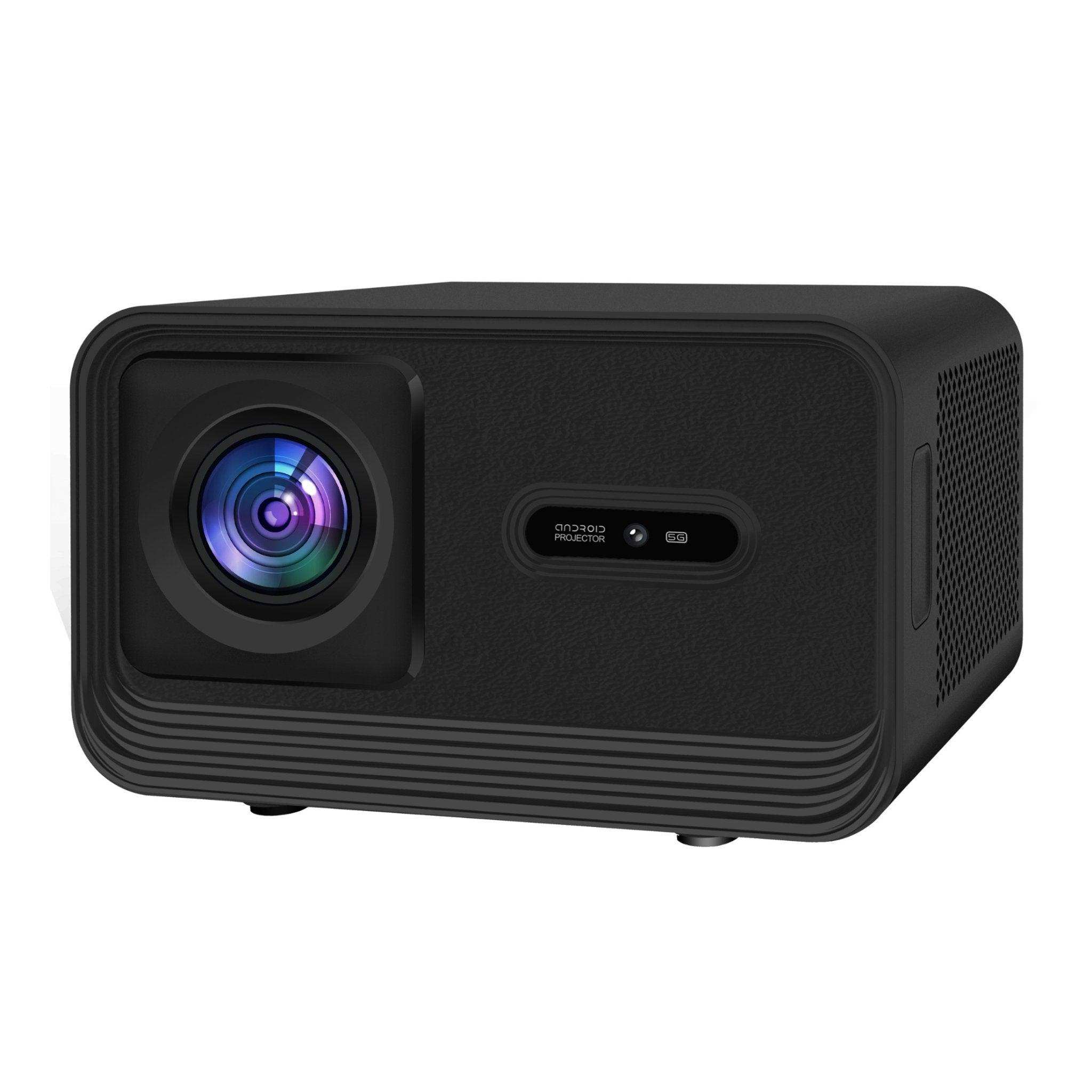 TUTT S24 Ultra Smart Home Theatre Cinematic Projector Auto Focus Keystone & APPs 4K | Android TV WiFi and Bluetooth, Netflix/YouTube Built-in Apps - www.Shopthatapp.com