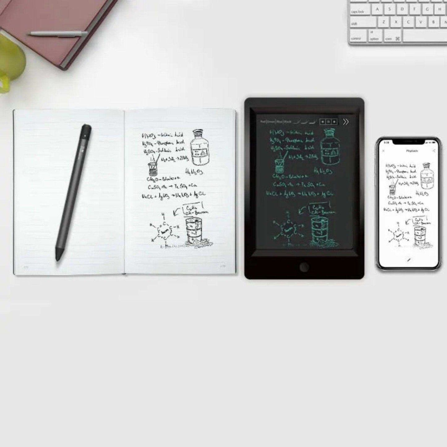 TUTT Smart Pen and Notebook Set | Digital Stylus Writing Board | Real-Time Sync with Android & iOS