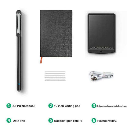 TUTT Smart Pen and Notebook Set | Digital Stylus Writing Board | Real-Time Sync with Android & iOS