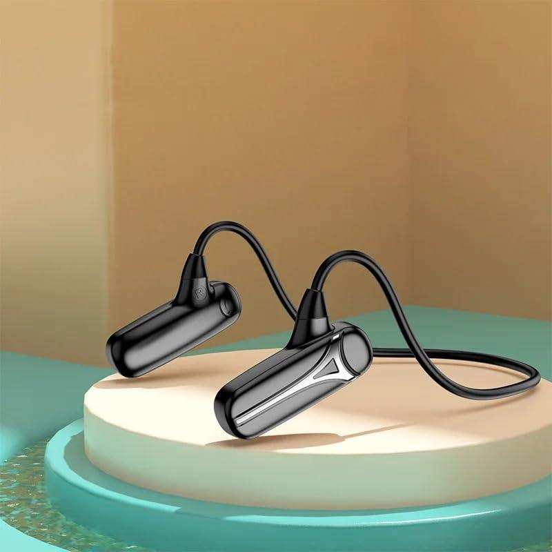TUTT Sports Earphones Bluetooth Headphones with ENC Microphone Bone Conduction Wireless Headset for Workouts and Running, 10 Hours of Music, Casque sans fil à Conduction osseuse - www.Shopthatapp.com