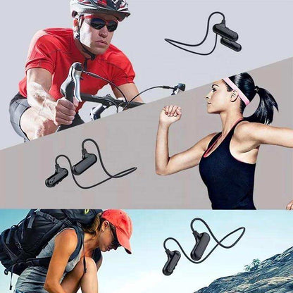 TUTT Sports Earphones Bluetooth Headphones with ENC Microphone Bone Conduction Wireless Headset for Workouts and Running, 10 Hours of Music, Casque sans fil à Conduction osseuse - www.Shopthatapp.com