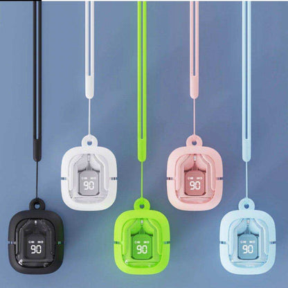 TUTT T6 BT 5.3 Earbuds True Wireless Headset Stereo Headphones In Ear Earphone With Digital Display and Transparent Case. Dual Microphone with Active Noise Cancelling Technology - www.Shopthatapp.com
