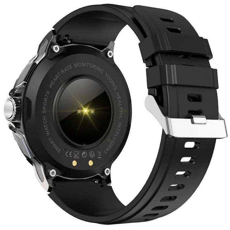 TUTT Military Smartwatch For Men | Metal Case  HD 1.85'' Large Round Screen | 710mah Battery Health & Fitness Smart Watch (3) Straps  V69 - www.Shopthatapp.com