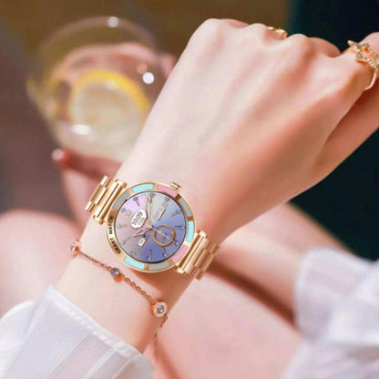 TUTT Women’s Smart Watch | Slim & Stylish Design 1.27” HD Dial | Waterproof | AI Voice Assistant | Women’s Health & Sports Tracker Smartwatch | W1 2 Strap - www.Shopthatapp.com