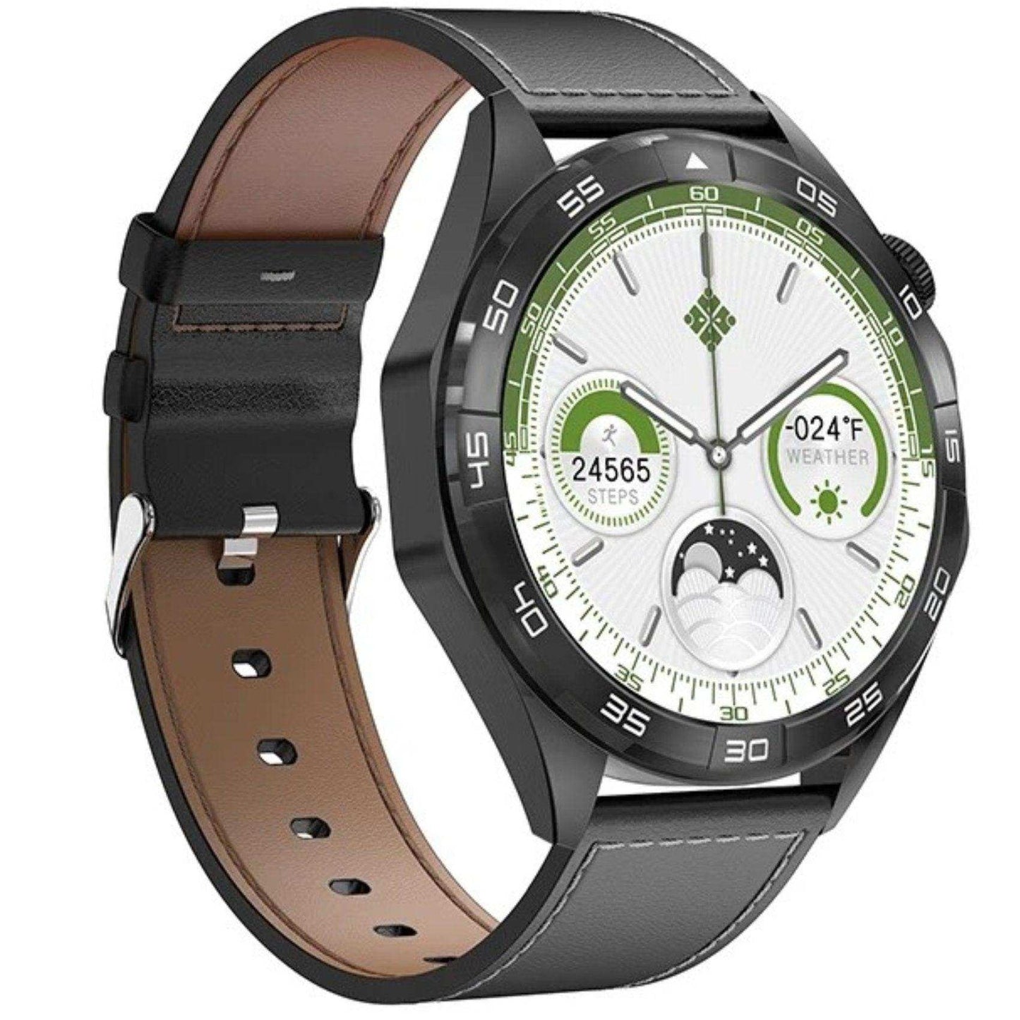 TUTT X105 Metal Case Men Smart Watch | 1.55'' Large HD Screen IP67 Tactical SmartWatch with BT Call Pedometer Sport Modes - www.Shopthatapp.com