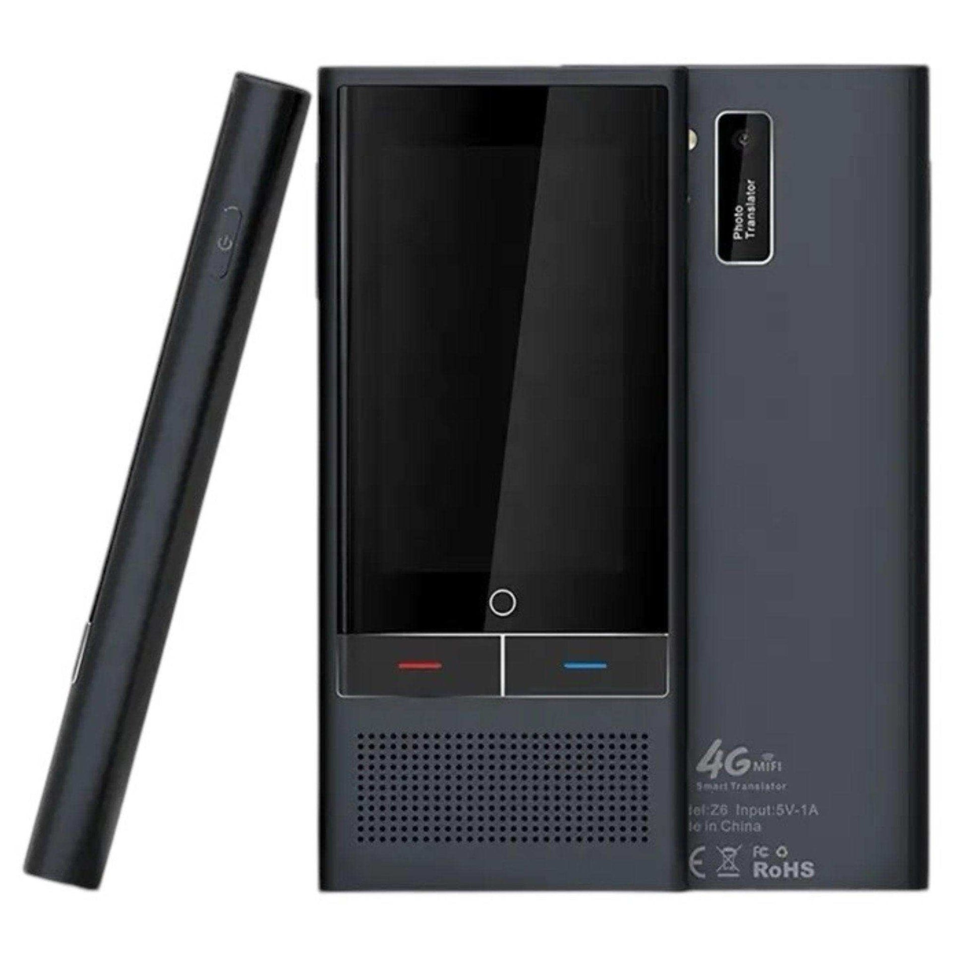 TUTT Z6 4G AI Language Voice and Image Translator Two Way | Simultaneous Interpretation | 1G 16G ROM AI Assistance | 138 Online 19 Offline | Micro SIM Card - www.Shopthatapp.com