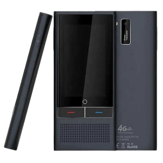 TUTT Z6 4G AI Language Voice and Image Translator Two Way | Simultaneous Interpretation | 1G 16G ROM AI Assistance | 138 Online 19 Offline | Micro SIM Card - www.Shopthatapp.com