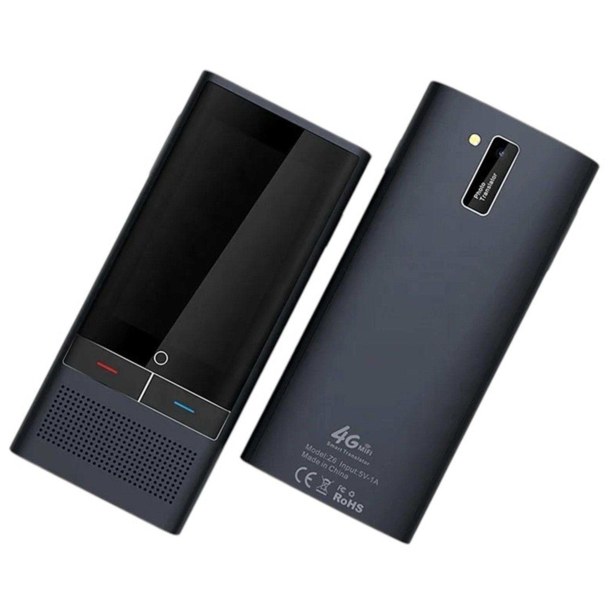 TUTT Z6 4G AI Language Voice and Image Translator Two Way | Simultaneous Interpretation | 1G 16G ROM AI Assistance | 138 Online 19 Offline | Micro SIM Card - www.Shopthatapp.com