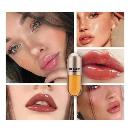 Two Sets Of Moisturizing Lip Oil And Lip Color Liquid Cases - www.Shopthatapp.com