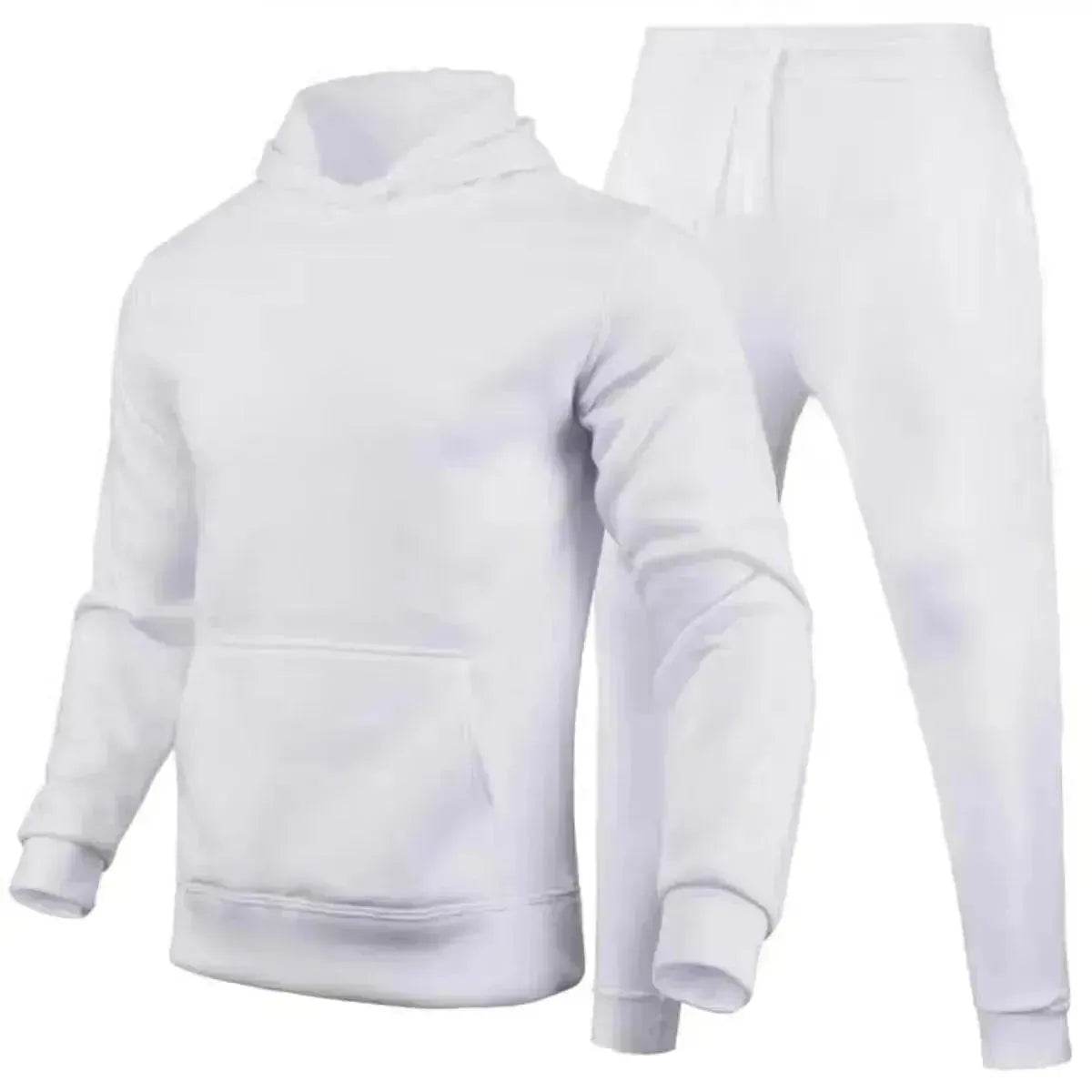 Unisex  Casual European Size Blank Solid Color Set - www.Shopthatapp.com