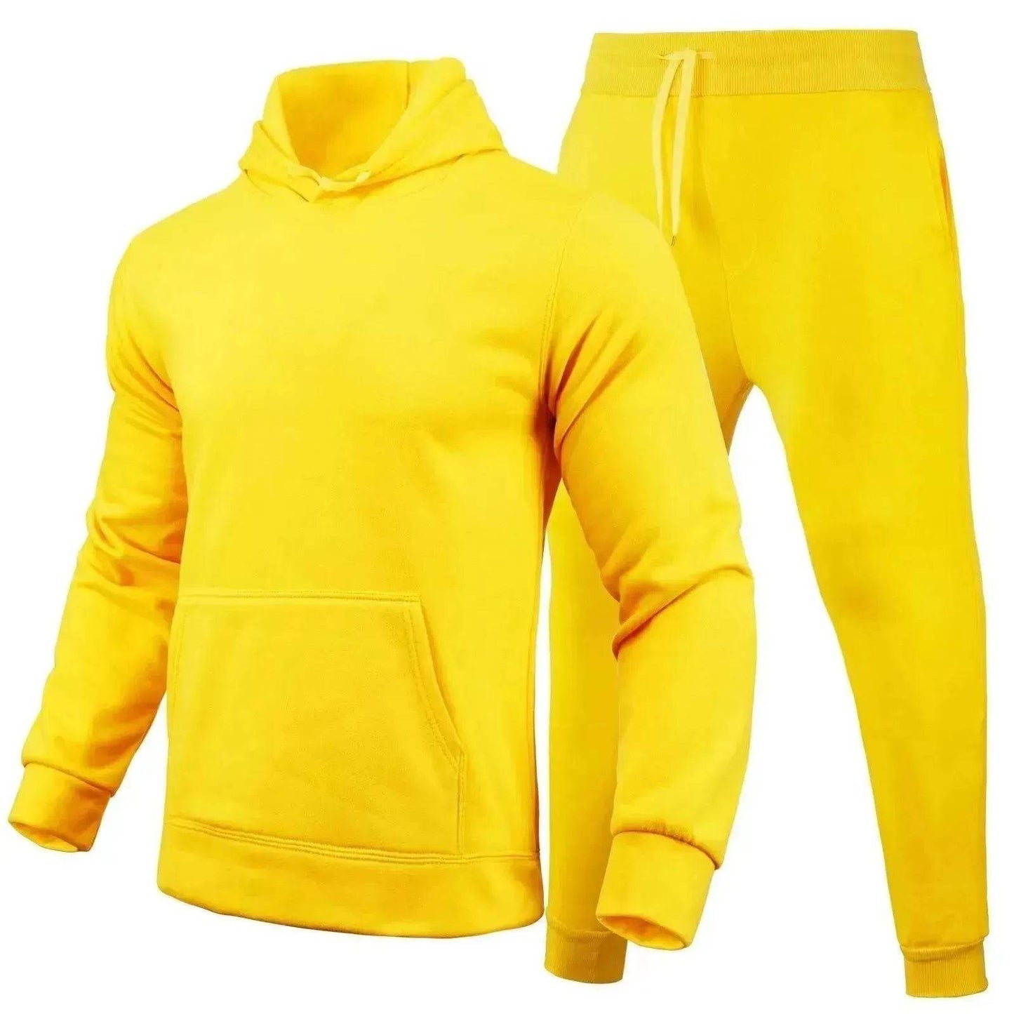 Unisex  Casual European Size Blank Solid Color Set - www.Shopthatapp.com