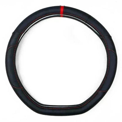 Universal Leather Steering Wheel Cover Suitable for the Four Season. - www.Shopthatapp.com