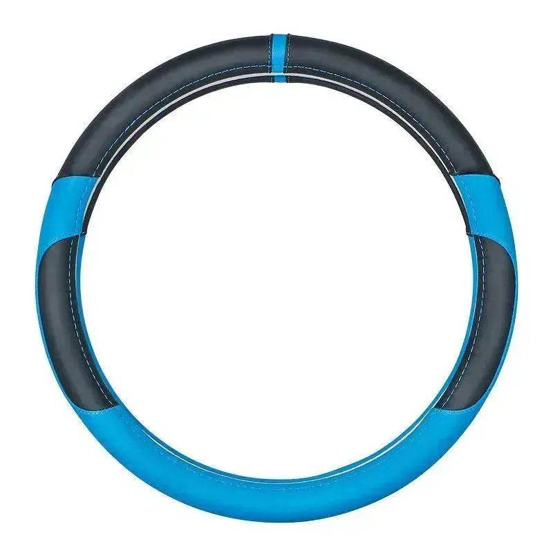 Universal Leather Steering Wheel Cover Suitable for the Four Season. - www.Shopthatapp.com