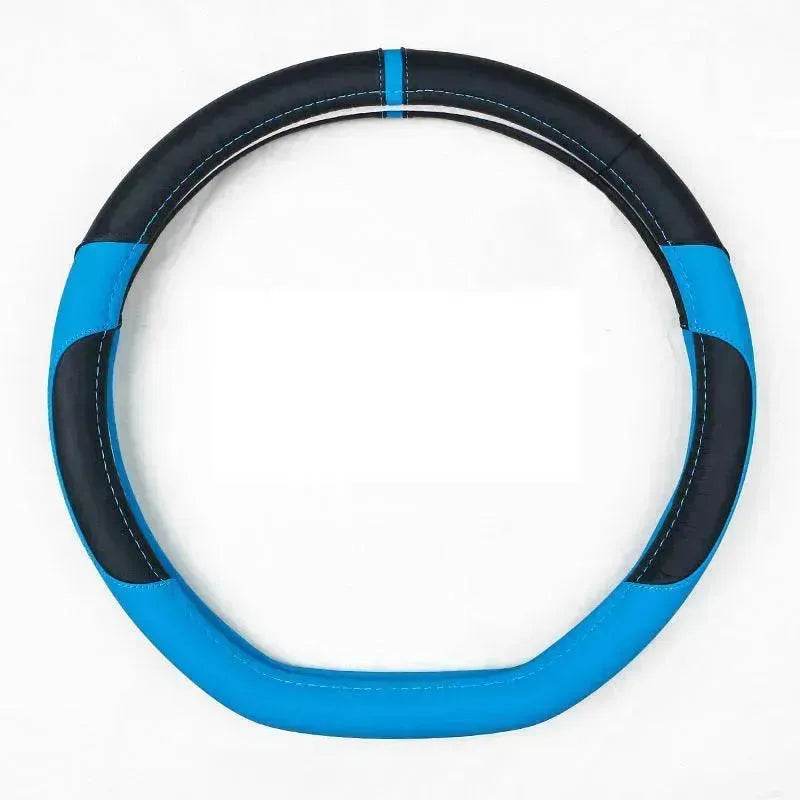 Universal Leather Steering Wheel Cover Suitable for the Four Season. - www.Shopthatapp.com