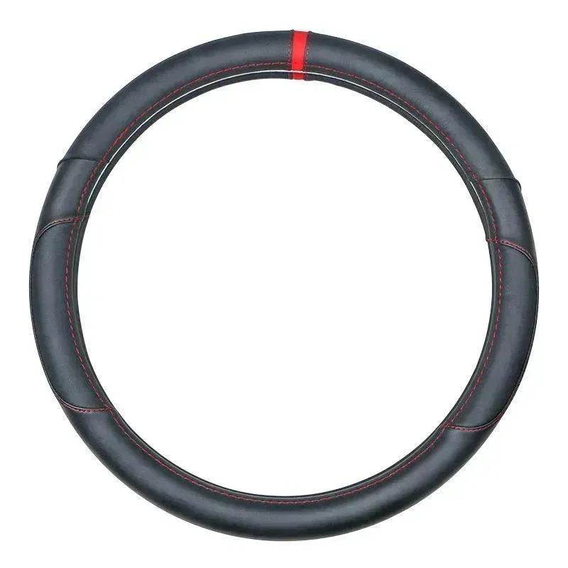 Universal Leather Steering Wheel Cover Suitable for the Four Season. - www.Shopthatapp.com