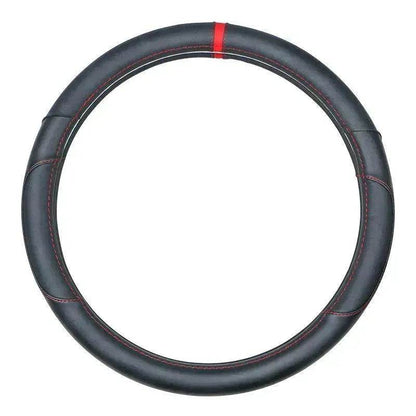 Universal Leather Steering Wheel Cover Suitable for the Four Season. - www.Shopthatapp.com