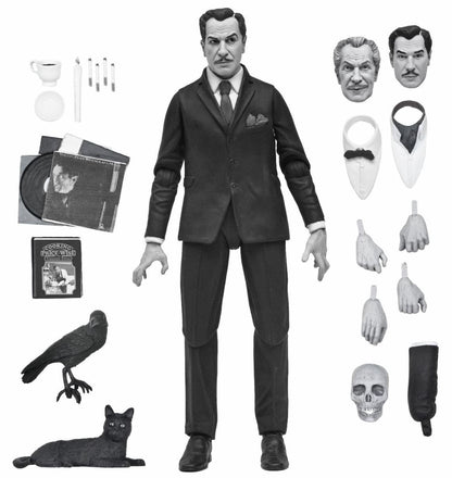 Vincent Price - 7" Scale Action Figure - Ultimate Vincent Price (B&W) (Preorder Feb/Mar 2026) - www.Shopthatapp.com