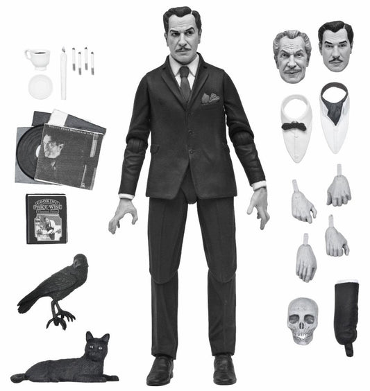 Vincent Price - 7" Scale Action Figure - Ultimate Vincent Price (B&W) (Preorder Feb/Mar 2026) - www.Shopthatapp.com