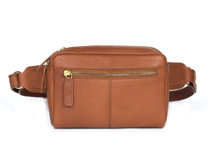 Manhattan - Leather Crossbody Fanny Bag-Everything leather-www.Shopthatapp.com-Tolredo Leather