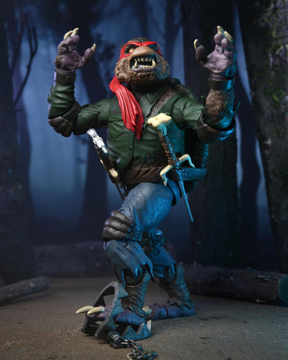 Universal Monsters x Teenage Mutant Ninja Turtles Ultimate Raphael as The Wolfman - www.Shopthatapp.com