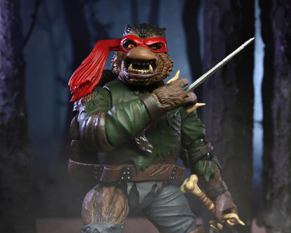 Universal Monsters x Teenage Mutant Ninja Turtles Ultimate Raphael as The Wolfman - www.Shopthatapp.com