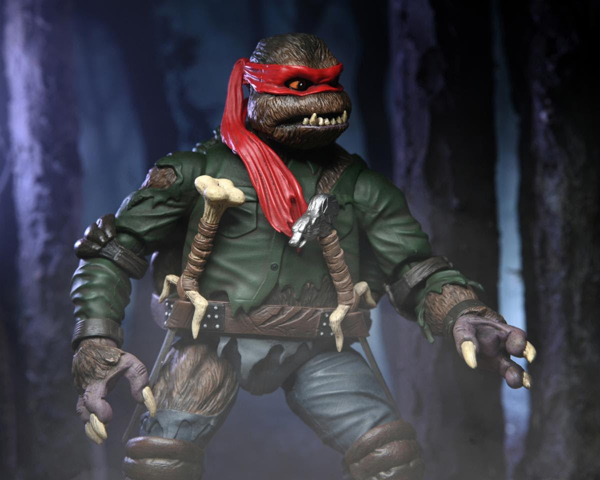 Universal Monsters x Teenage Mutant Ninja Turtles Ultimate Raphael as The Wolfman - www.Shopthatapp.com