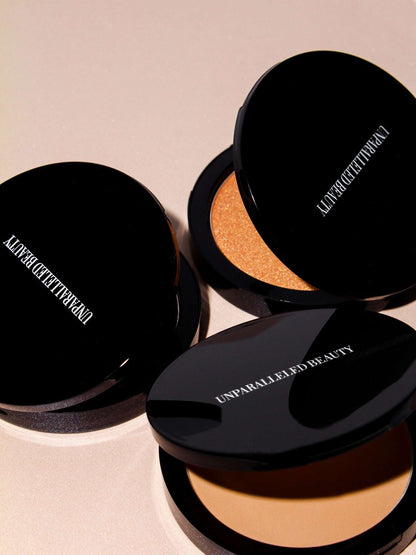 UNPARALLELED BEAUTY Natural Glow Highlighter Compact - Www.Shopthatapp.com