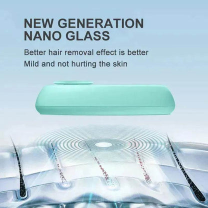 Upgraded Crystal Hair Removal Magic Crystal Hair Eraser Physical Exfoliating Tool Painless Hair Eraser Removal Tool For Legs Back Arms - www.Shopthatapp.com