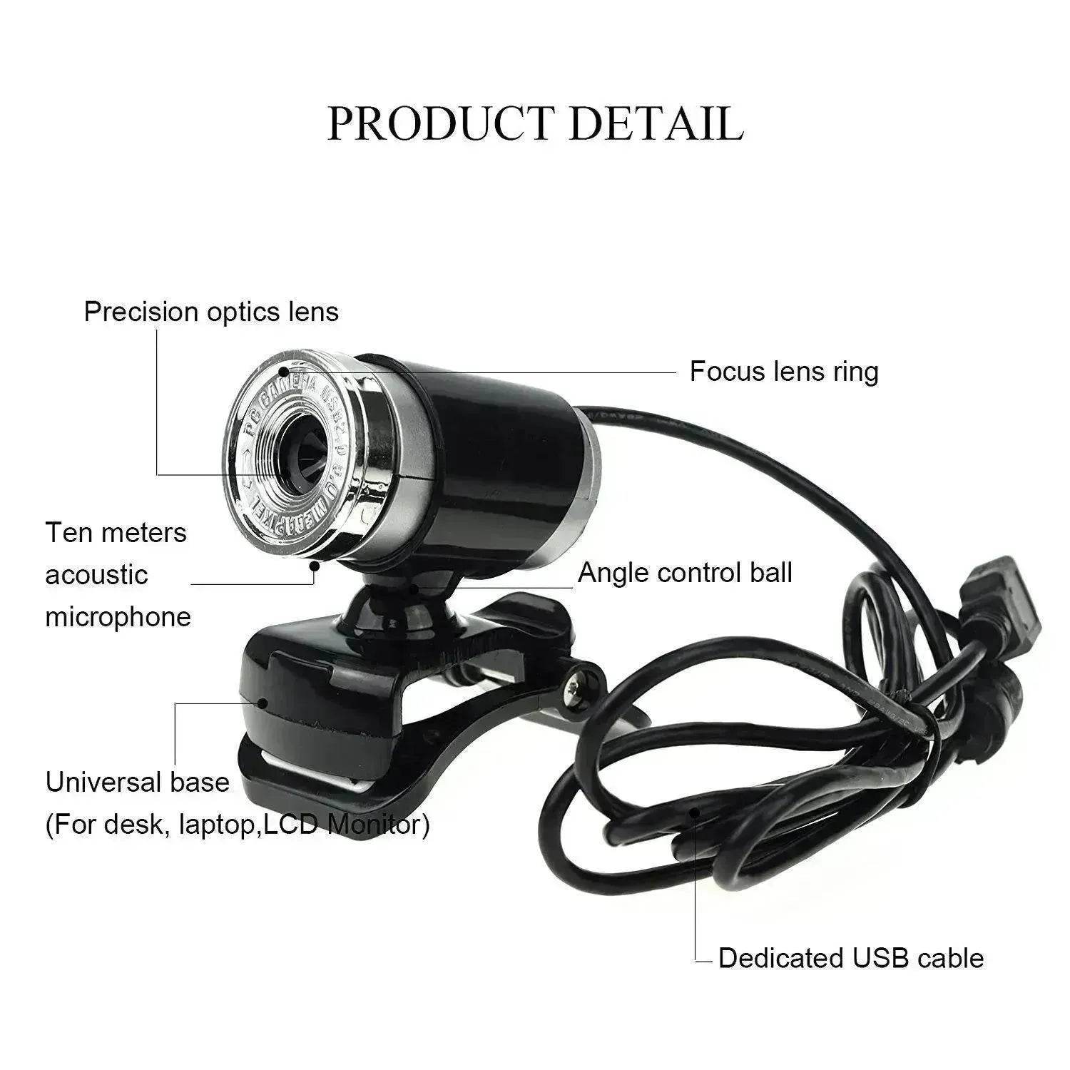 USB Computer High-definition Camera - www.Shopthatapp.com