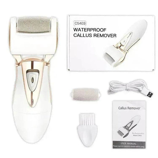 USB Rechargeable Foot Scrubber  Dead skin removal - www.Shopthatapp.com