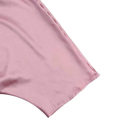 V-neck Loose Casual Two-piece Turkish Middle Eastern Robe Satin Dress - www.Shopthatapp.com