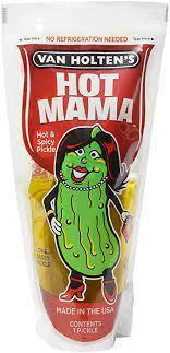 Van Holten’s Hot Mama Jumbo Pickle In A Pouch - www.Shopthatapp.com