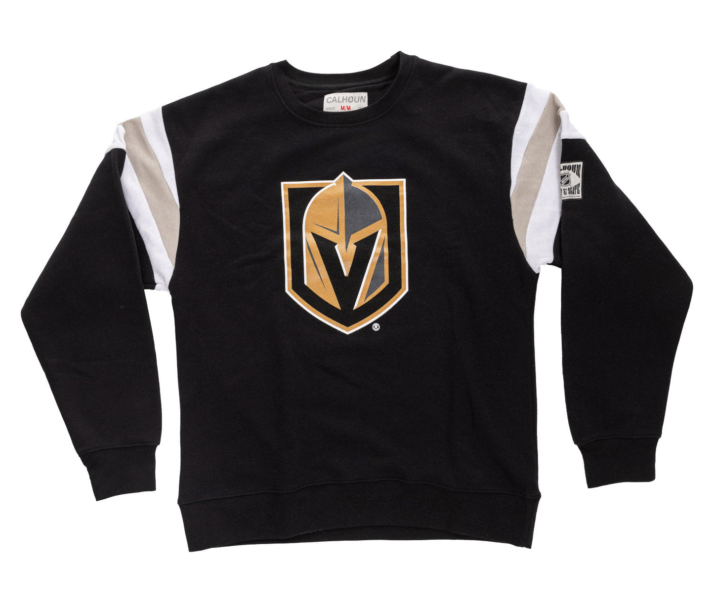 Vegas Golden Knights Varsity Retro Style Crewneck Sweater - www.Shopthatapp.com