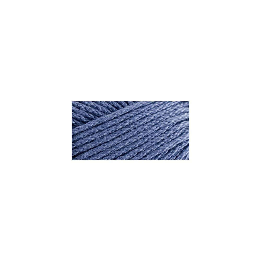 L'ArtisanCanada high-quality cotton yarn in deep blue for crochet projects and crafts