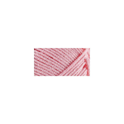 Soft pink high-quality cotton yarn for knitting and crochet projects, perfect for creating delicate items