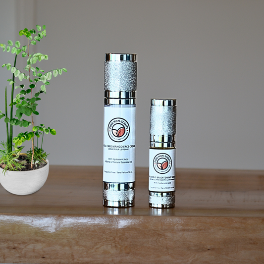 Pure Non-Scents Hydrating Face Cream in elegant packaging for nourishing and moisturizing skin