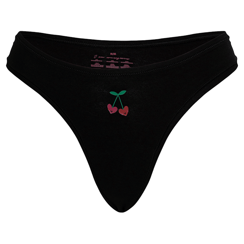 Cheeky Cherry Leakproof Thong Liner for All-Day Comfort - www.Shopthatapp.com