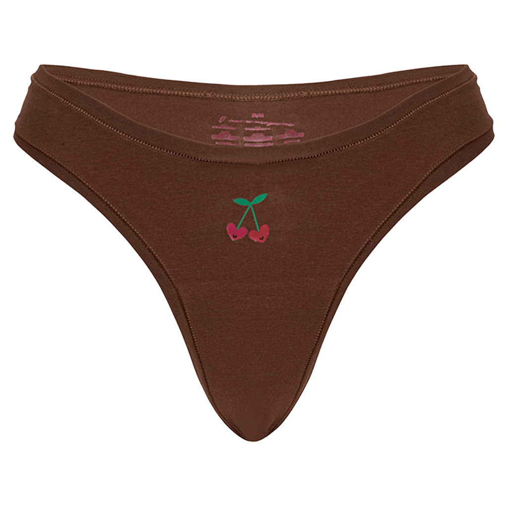 Cheeky Cherry Leakproof Thong Liner for All-Day Comfort - www.Shopthatapp.com