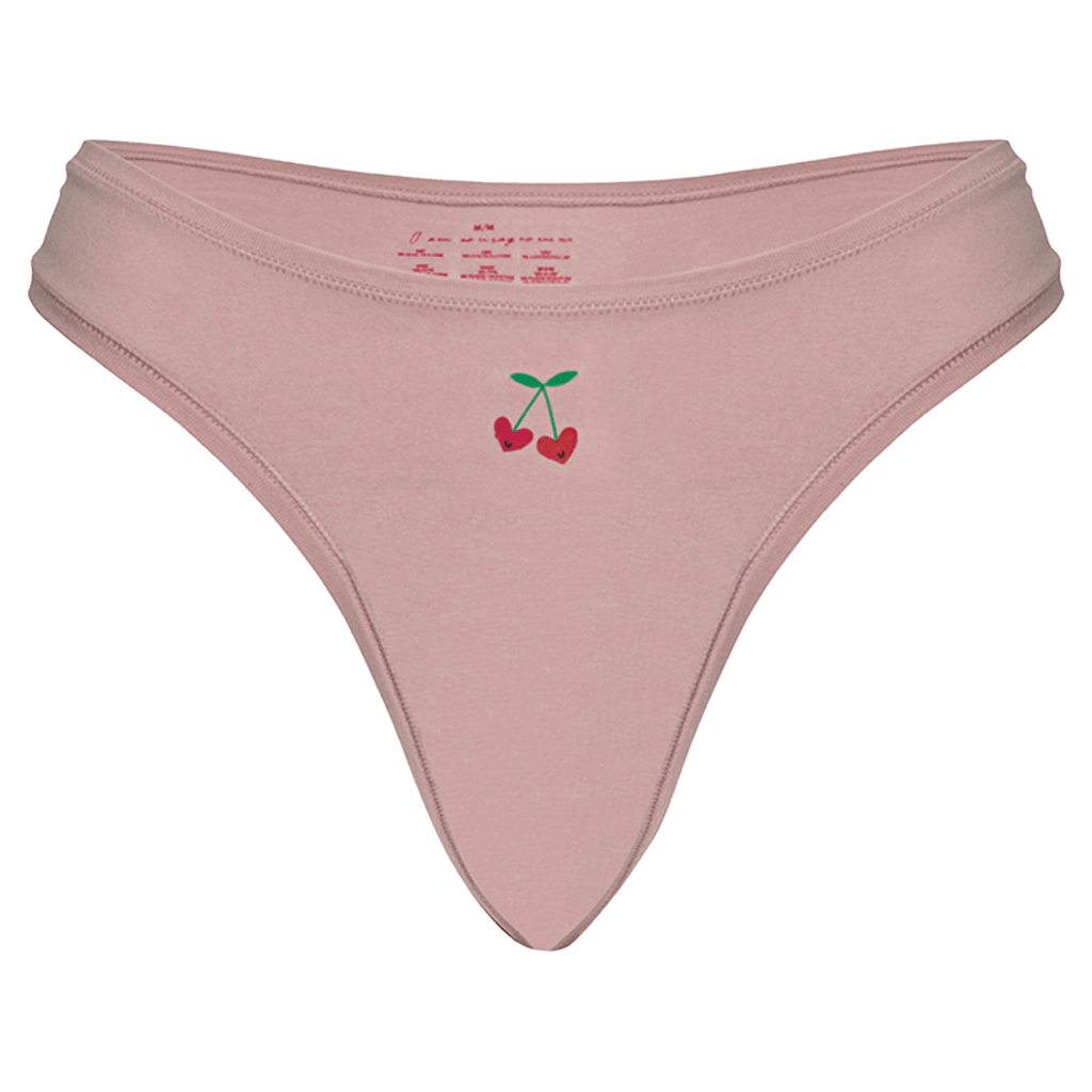Cheeky Cherry Leakproof Thong Liner for All-Day Comfort - www.Shopthatapp.com