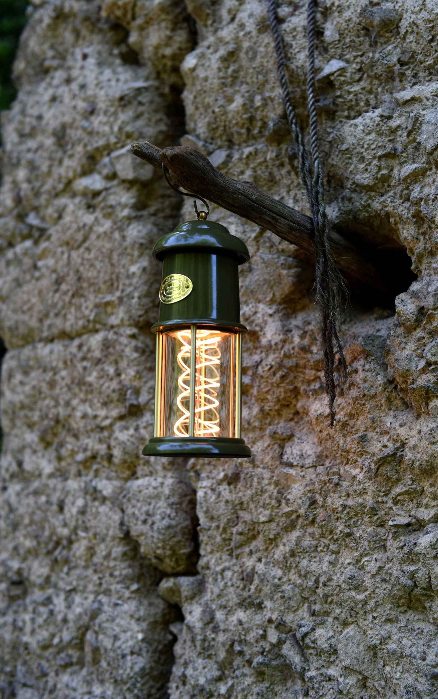 Peterson Housewares Meteor Green Camping Lantern