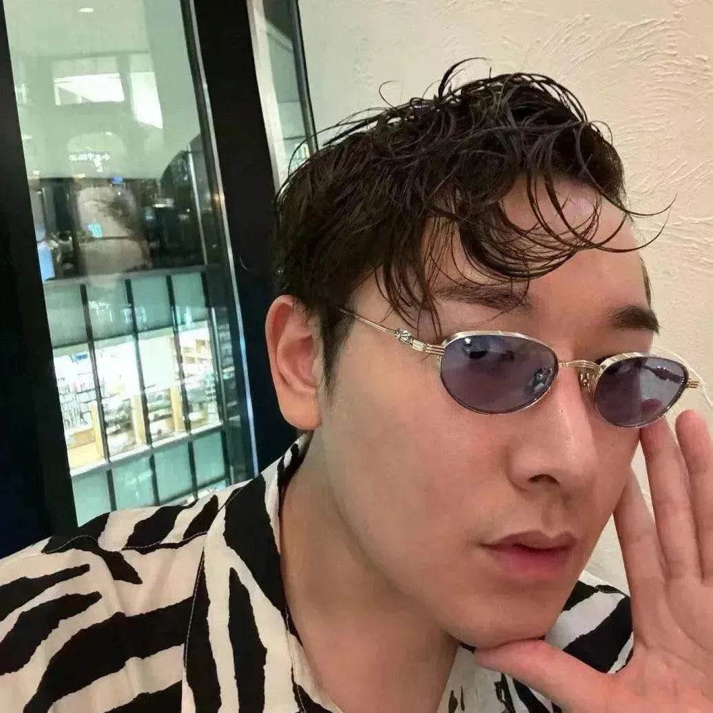 Versatile UV Resistant Sunglasses With Oval Shape - www.Shopthatapp.com