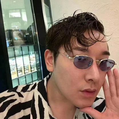 Versatile UV Resistant Sunglasses With Oval Shape - www.Shopthatapp.com