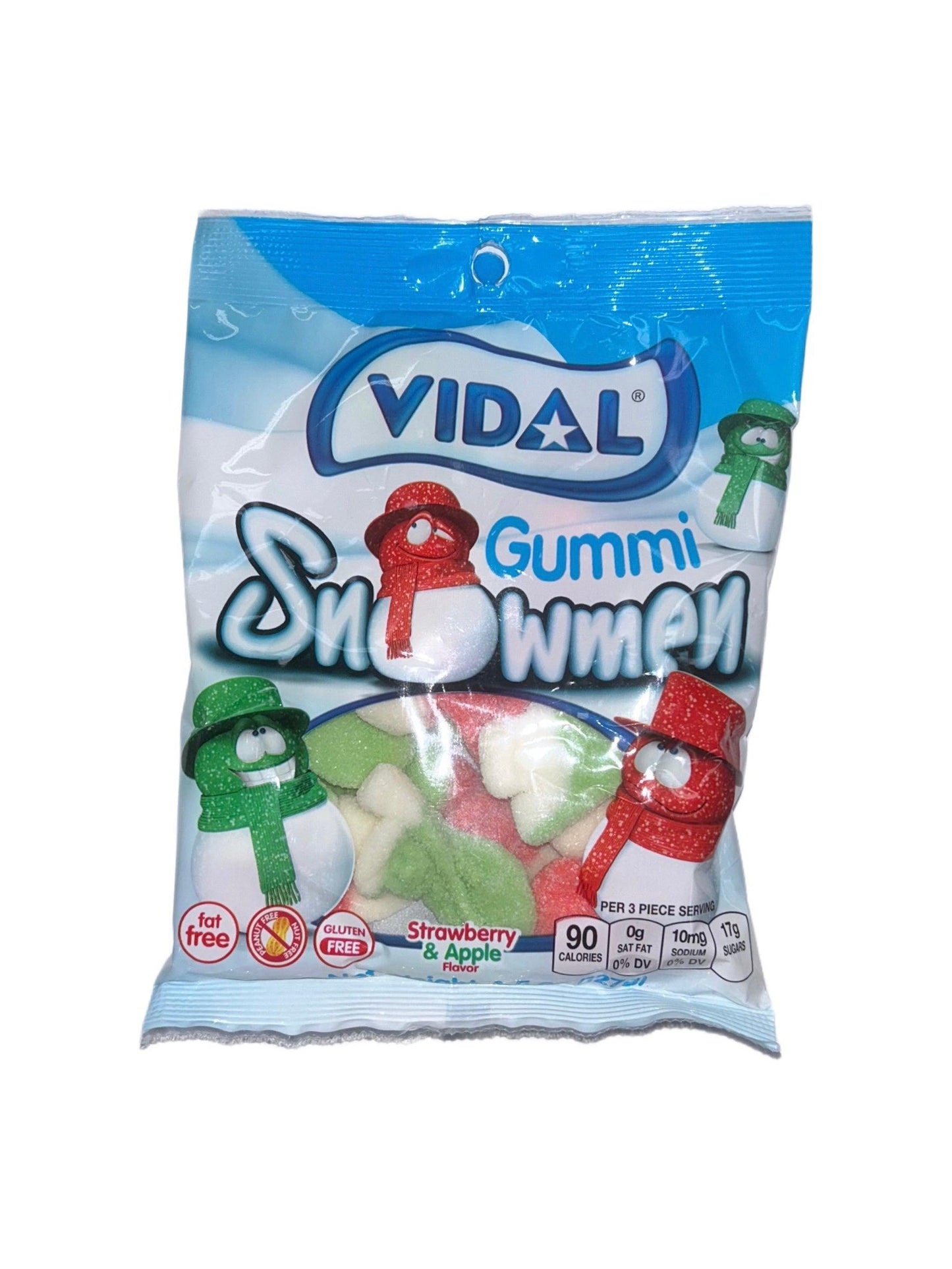 Vidal Gummi Snowmen Candy Bag 107G - www.Shopthatapp.com