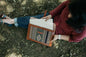 Vintage bohemian Leather Mac Book Sleeve - Caramel Brown - www.Shopthatapp.com