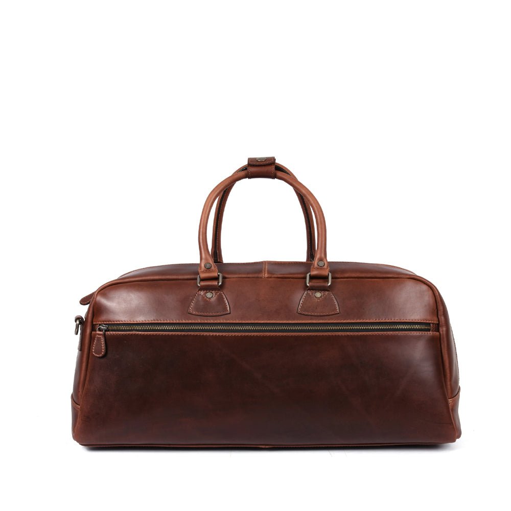 Voyager Leather Duffle Bag - www.Shopthatapp.com